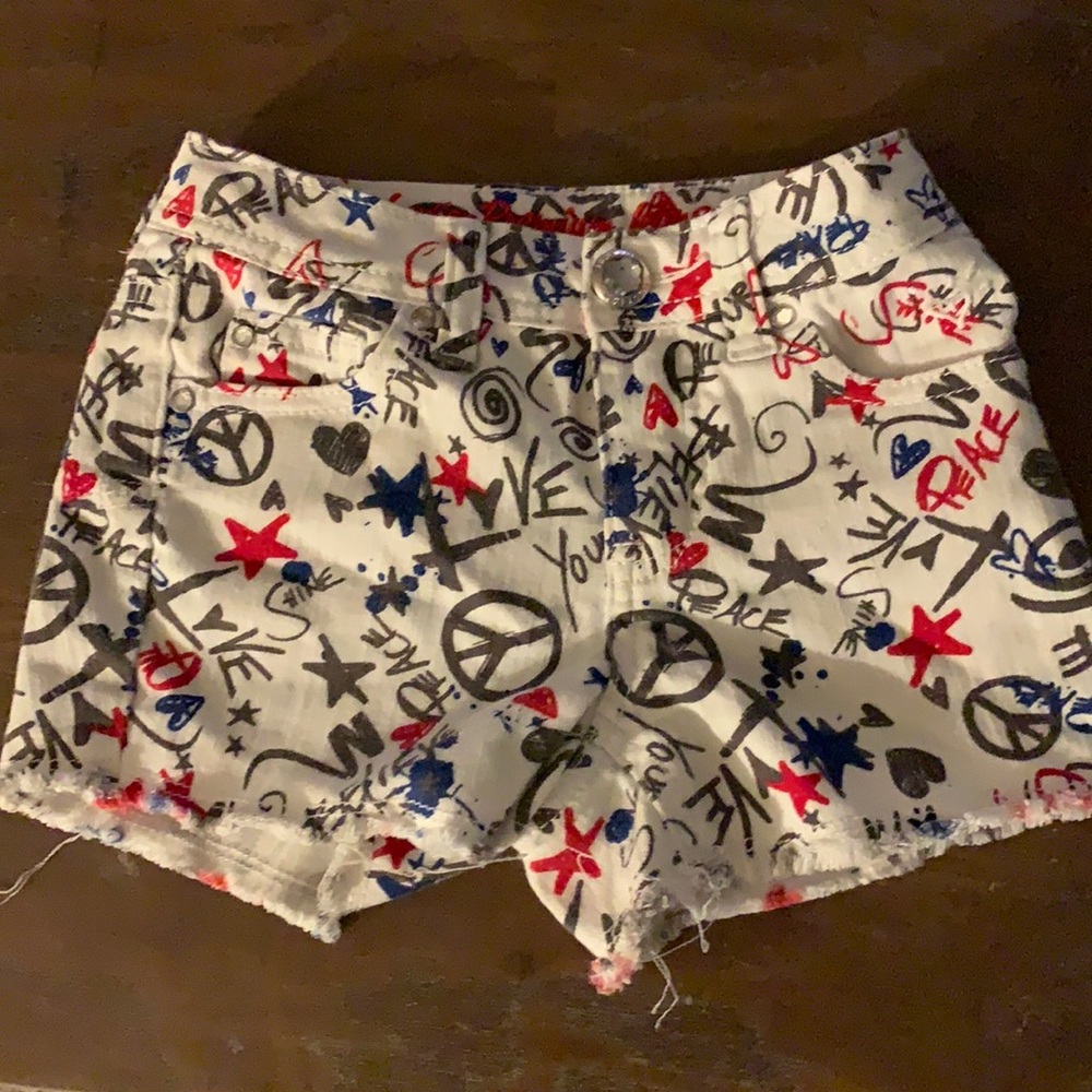 KIDS 2for8 DEAL Justice size 8 slim shorts